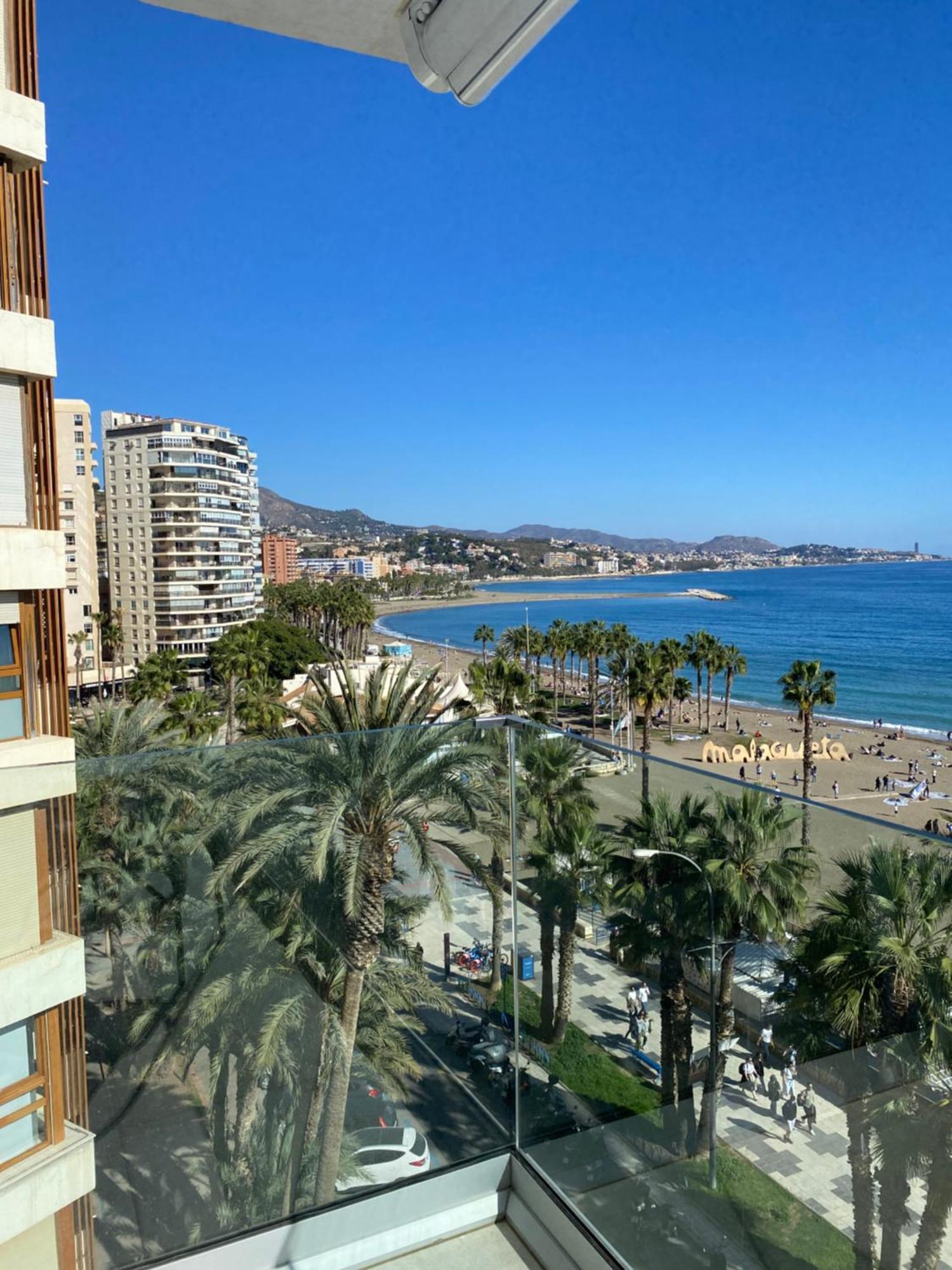 Apartament Con Terraza Vista Al Mar Malagueta