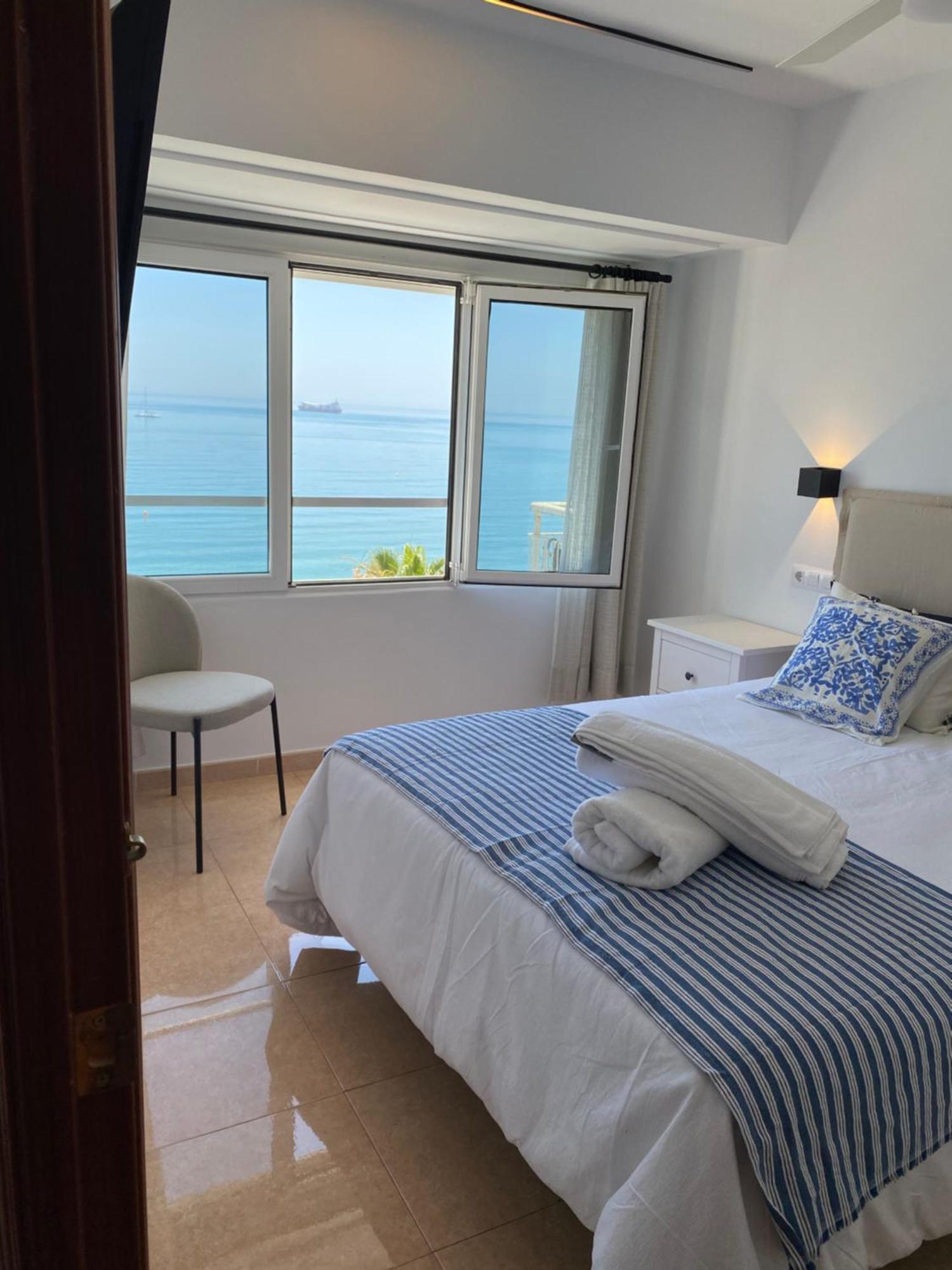 Con Terraza Vista Al Mar Malagueta Apartament Malaga